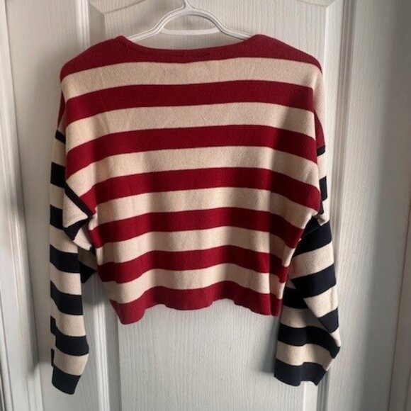 Vintage Liz Sport Cropped Sweater - Med - Picture 3 of 4